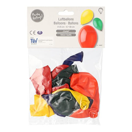 PAPSTAR 10 Luftballons Ø 25 cm farbig sortiert