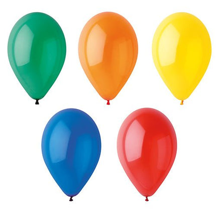 PAPSTAR 10 Luftballons Ø 25 cm farbig sortiert