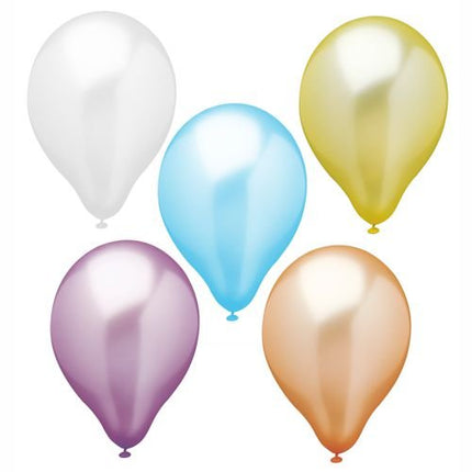PAPSTAR 10 Luftballons Ø 25 cm farbig sortiert