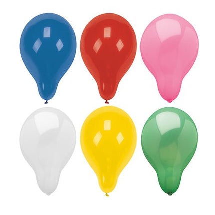 PAPSTAR 100 Luftballons rund farbig sortiert
