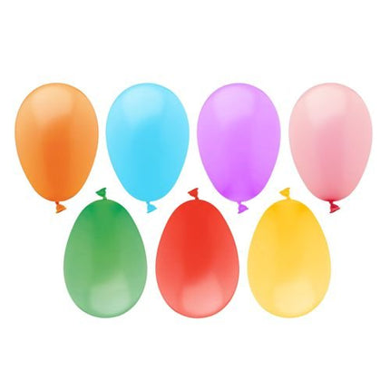 PAPSTAR Luftballons farbig sortiert, ideal für Wasserbomben | Beutel (100 Stück)
