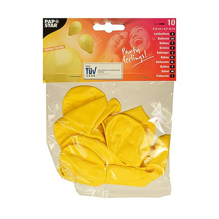 PAPSTAR 10 Luftballons Ø 25 cm