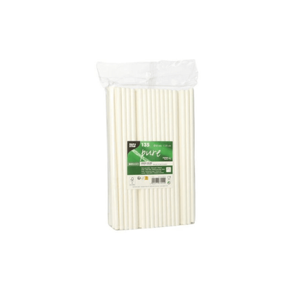 PAPSTAR Shake-Halme Papier Ø 8 mm 25 cm | 135 Stück