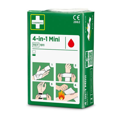 Cederroth 4-in-1 mini blutstopper | Packung (1 Stück)