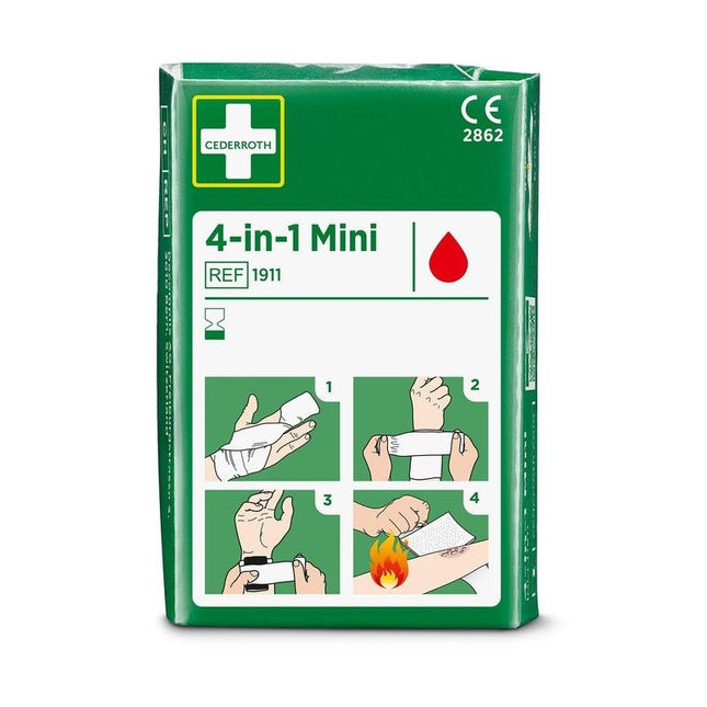 Cederroth 4-in-1 mini blutstopper | Packung (1 Stück)