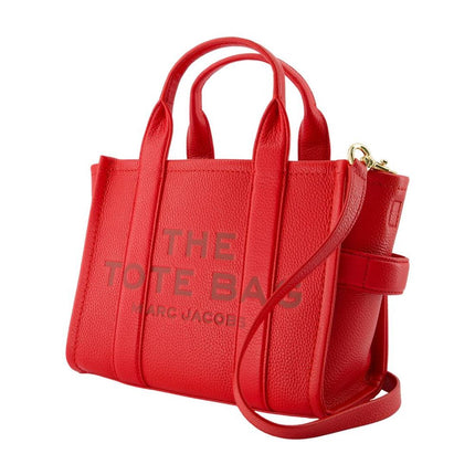 The Small Tote - Marc Jacobs - Leder - Rot