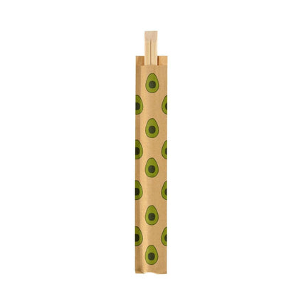 Essstäbchen, 210 mm, Avocado   Bambus 210 | Packung (100 Stück)