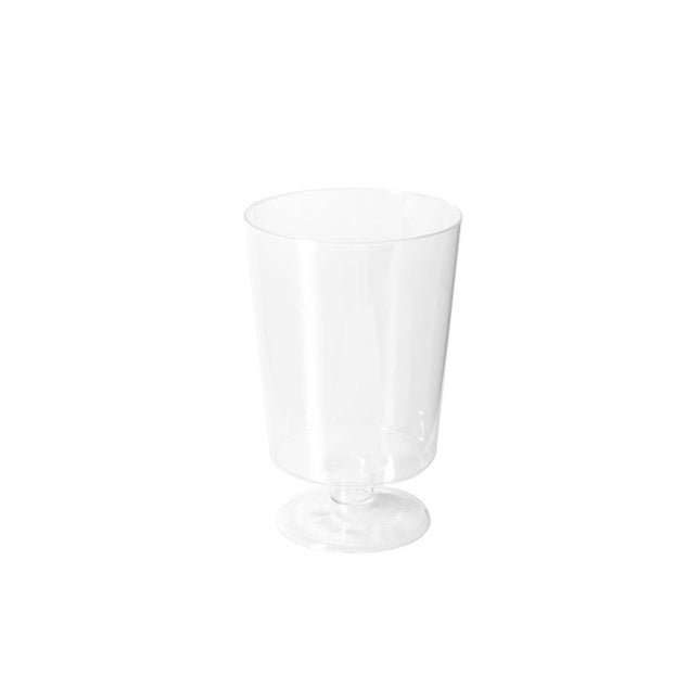 Weinglas Château 157 ml, PLA  Transparent PLA | Packung (12 Stück)
