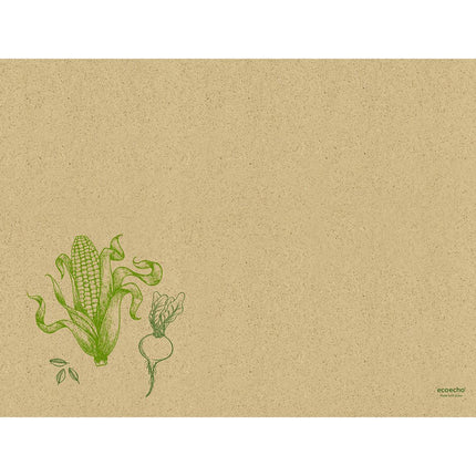 Graspapier Tischset 30 x 40 cm   Veggies | Packung (250 Stück)