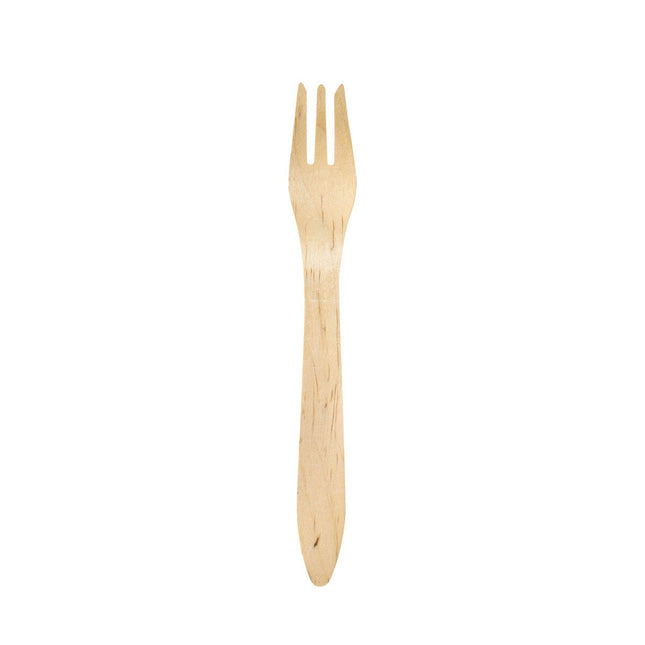 Gabel 190 mm, Holz gewachst  Natural gewachst 190 | Packung (100 Stück)
