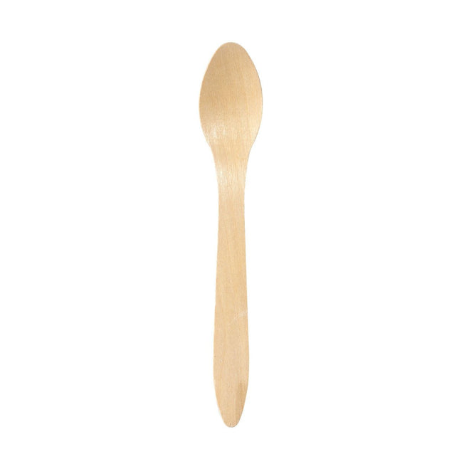 Löffel 190 mm, Holz gewachst  Natural gewachst 190 | Packung (100 Stück)