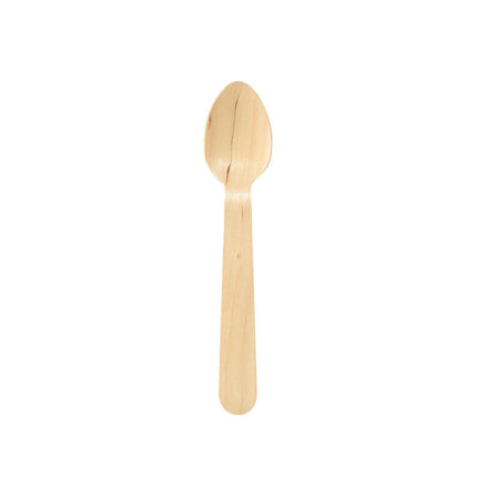 Kaffeelöffel 110 mm, Holz gewachst  Natural gewachst 110 | Packung (100 Stück)