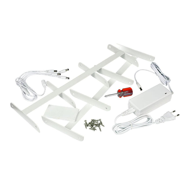 LED Ladestation für 4 Sets - Mini Lampe mit effizienter Beleuchtung | Packung (1 Stück)
