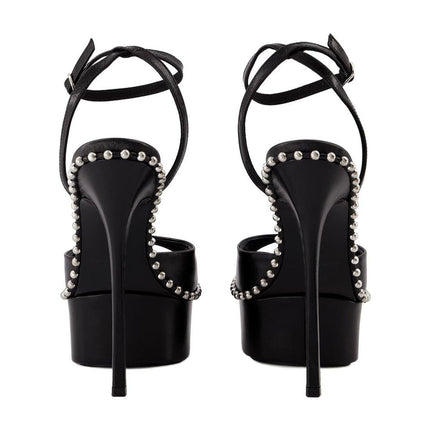 Sandalen Nova 145 - Alexander Wang - Leder - Schwarz