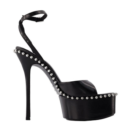 Sandalen Nova 145 - Alexander Wang - Leder - Schwarz