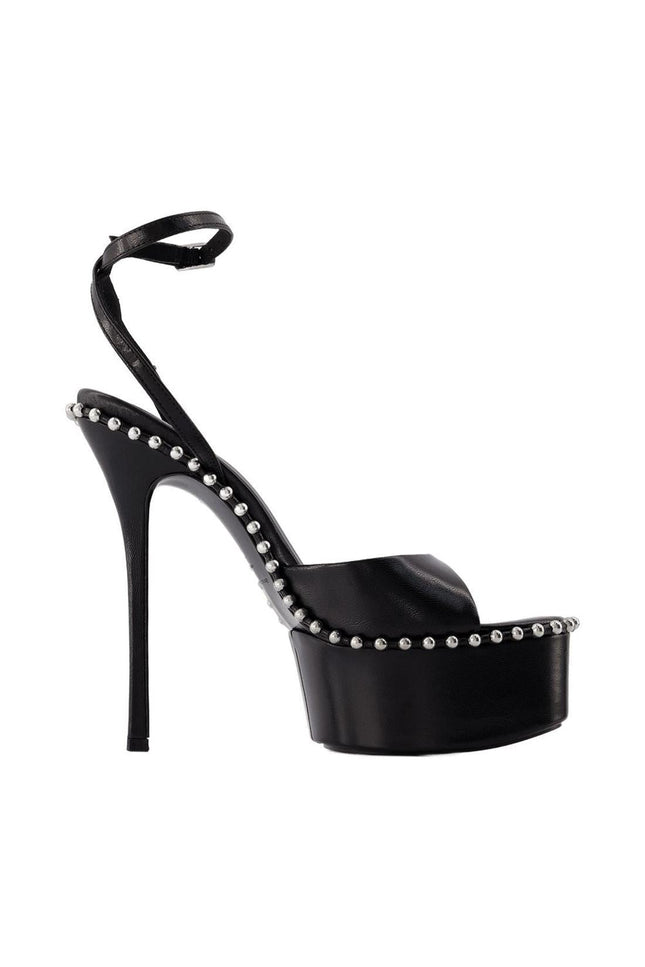 Sandalen Nova 145 - Alexander Wang - Leder - Schwarz