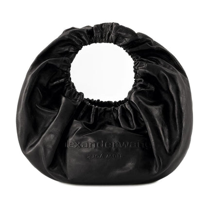 Crescent Small Handtasche - Alexander Wang - Leder - Schwarz