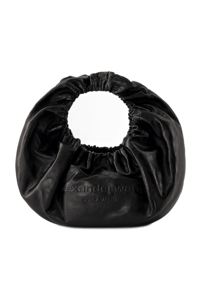 Crescent Small Handtasche - Alexander Wang - Leder - Schwarz