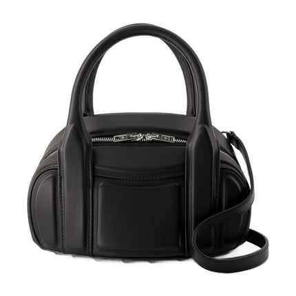 Roc Small Schultertasche - Alexander Wang - Leder - Schwarz