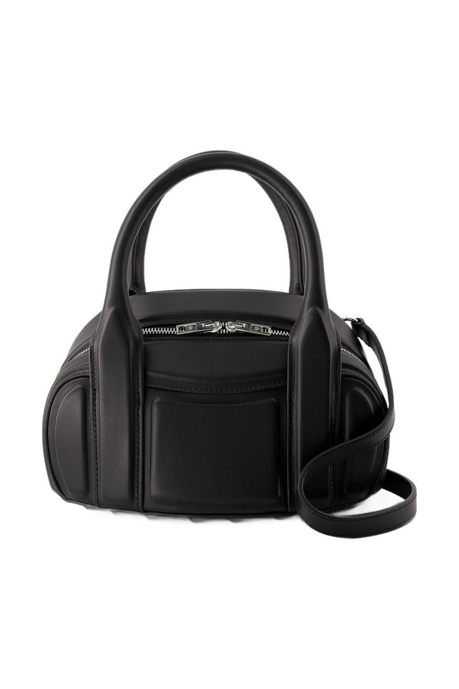 Roc Small Schultertasche - Alexander Wang - Leder - Schwarz