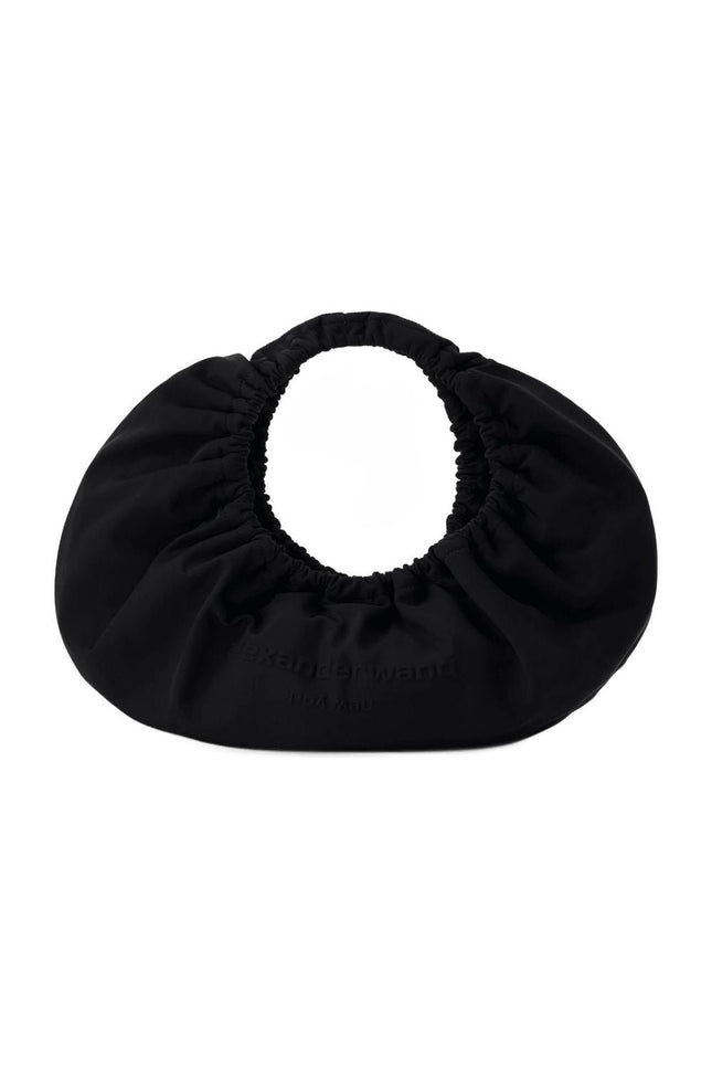 Crescent Medium Schultertasche - Alexander Wang - Nylon - Schwarz