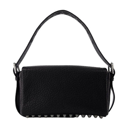 Ricco Medium Flap Handtasche - Alexander Wang - Leder - Schwarz