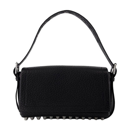 Ricco Medium Flap Handtasche - Alexander Wang - Leder - Schwarz