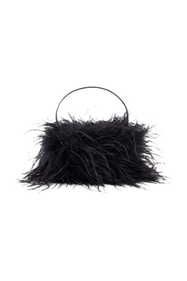 Heiress Handtasche Medium - Alexander Wang - Feder - Schwarz