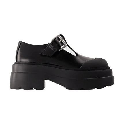 Tova Mary Jane Platform Mokassins - Alexander Wang - Leder - Schwarz