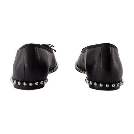 Ballerinas Lina Ballchain - Alexander Wang - Leder - Schwarz