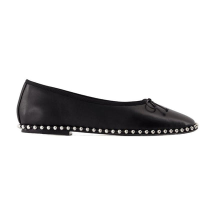 Ballerinas Lina Ballchain - Alexander Wang - Leder - Schwarz