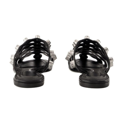 Flache Schuhe Rexa Cage Slide - Alexander Wang - Leder - Schwarz