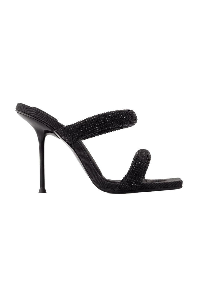 Julie Tubular Sandalen - Alexander Wang - Synthetik - Schwarz