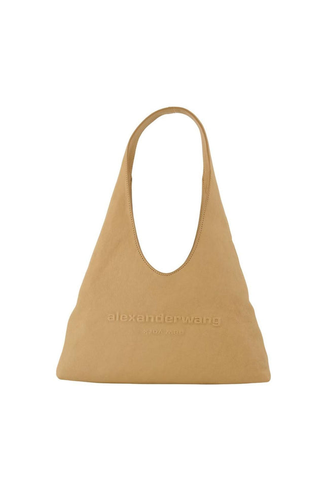 Pike Small Hobo Schultertasche - Alexander Wang - Leder - Beige