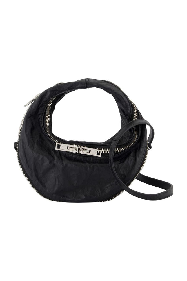 Twyst Mini Schultertasche - Alexander Wang - Leder - Schwarz