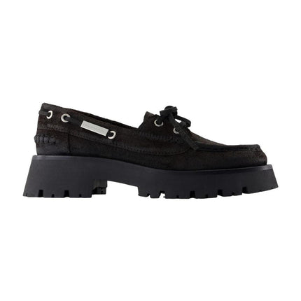 Carson Boat Mokassins - Alexander Wang - Leder - Schokolade