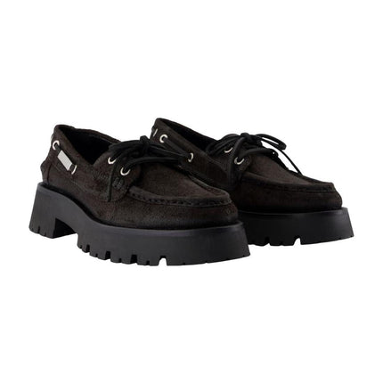 Carson Boat Mokassins - Alexander Wang - Leder - Schokolade
