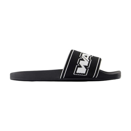 Slides Aw Webbing Pool - Alexander Wang - Polyester - Schwarz