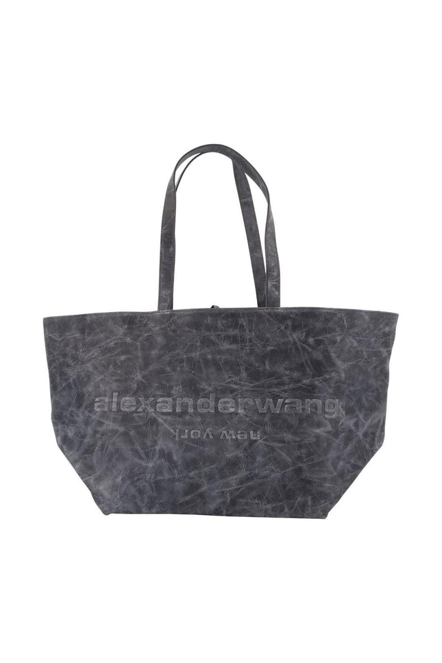Einkaufstasche Punch - Alexander Wang - Leder - Grau