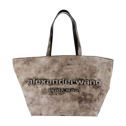 Einkaufstasche Punch - Alexander Wang - Leder - Grau
