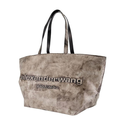 Einkaufstasche Punch - Alexander Wang - Leder - Grau