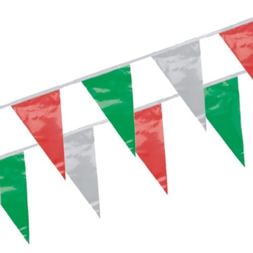 PAPSTAR Wimpelkette, Folie wetterfest