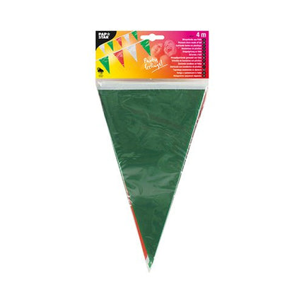 PAPSTAR Wimpelkette, Folie wetterfest