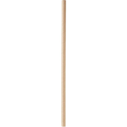 Trinkhalm aus FSC® Papier  ø 8 mm, 230 mm, Papier  Craft Papier Ø8, 230 | Packung (100 Stück)