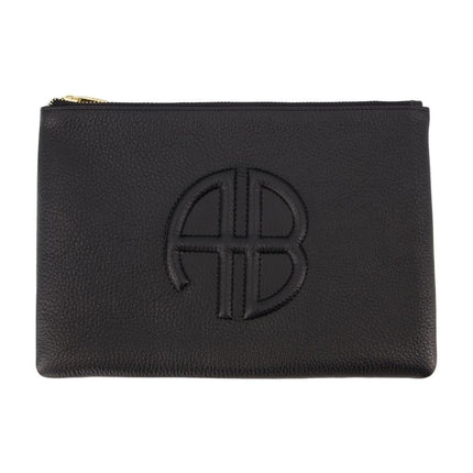 Lili Clutch - ANINE BING - Leder - Schwarz