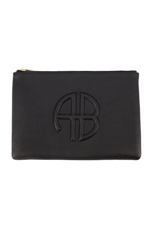 Lili Clutch - ANINE BING - Leder - Schwarz