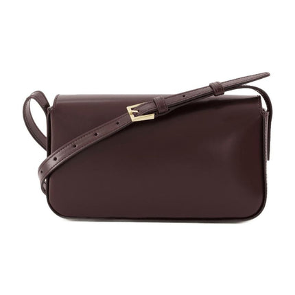 Elly Schultertasche - ANINE BING - Leder - Bordeaux