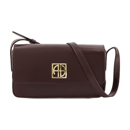 Elly Schultertasche - ANINE BING - Leder - Bordeaux