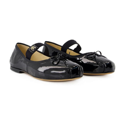 Flache Schuhe Jolie - ANINE BING - Leder - Schwarz