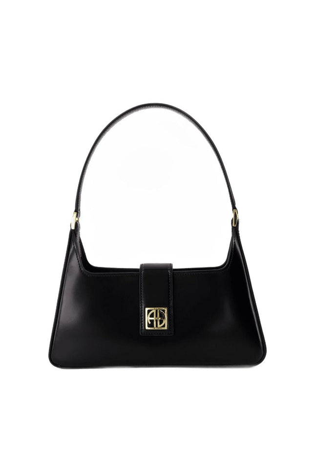 Lou Schultertasche - ANINE BING - Leder - Schwarz